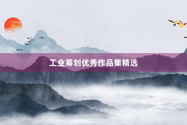 工业筹划优秀作品集精选